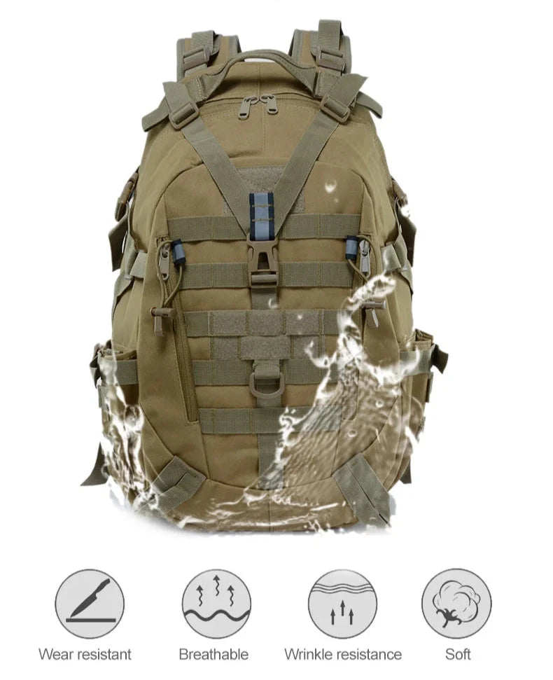 GO BAG 30L Survival Tactical Empty Bugout Bag