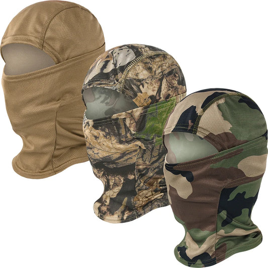 Tactical Camouflage Balaclava Full Face Mask - Multiple Colors