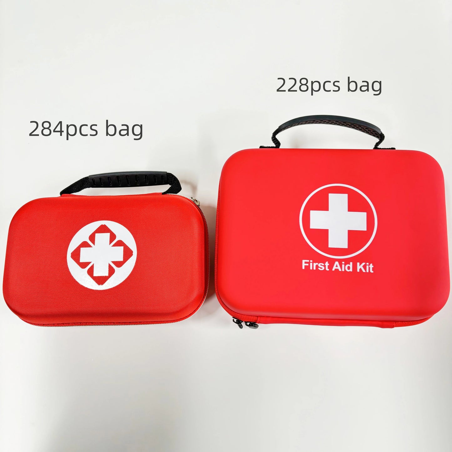 284pcs First Aid Kit Bag, Waterproof Portable Emergency Medical First Aid Kit For Survival Go Bag