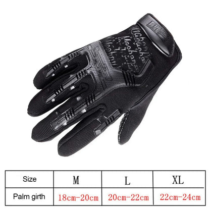 Tactical Gloves Anti-Skid Full Finger Gloves Multiple Colors