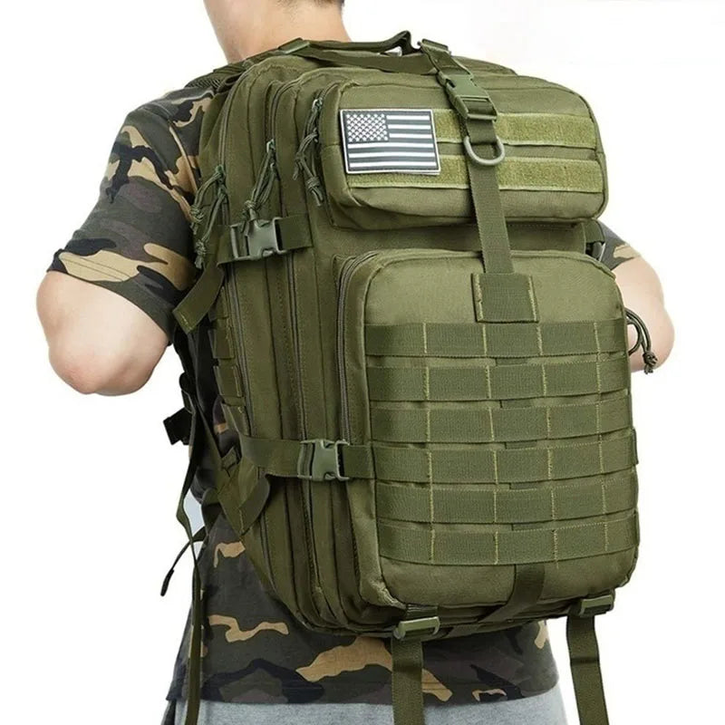 GO BAG 30L/50L Survival Tactical Empty Bugout Bag - Multiple Colors