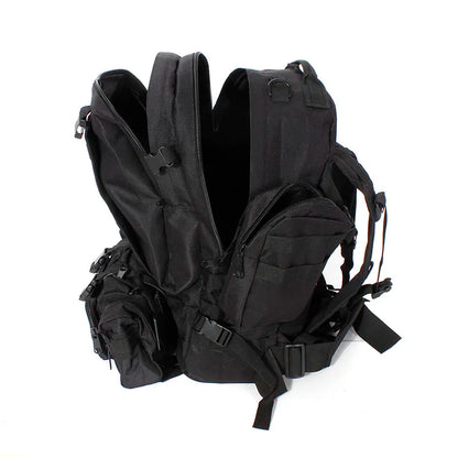 GO BAG 70L Total LARGE Capacity 4 in 1 Survival Tactical Empty Bugout Bag - Multiple Colors