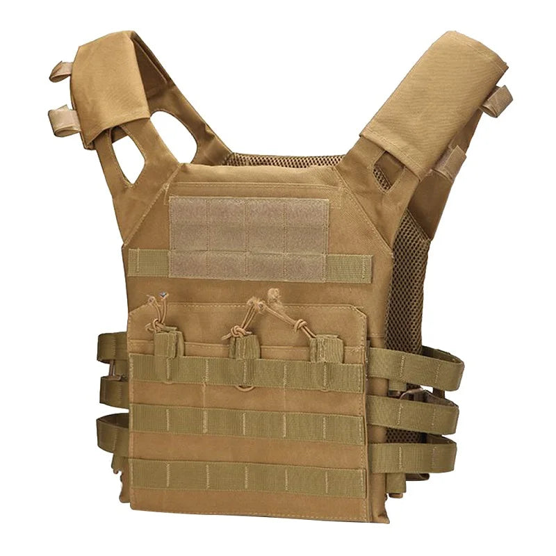 600D Tactical Vest Molle Plate Carrier Magazine Protective Vest