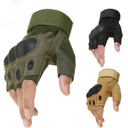 Outdoor Tactical Gloves Half Finger Gloves Protective Gear