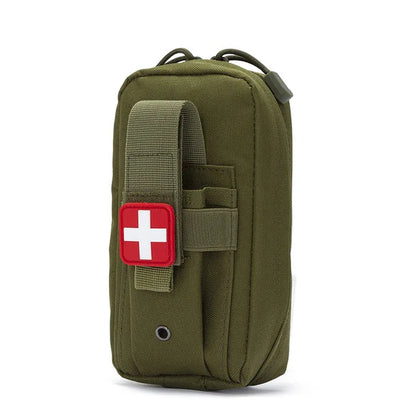 First Aid Kit Tourniquet Molle Survival Set Pouch Medical Gear Scissors Go Bag