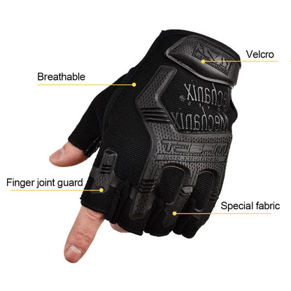 Tactical Gloves Anti-Skid Full Finger Gloves Multiple Colors