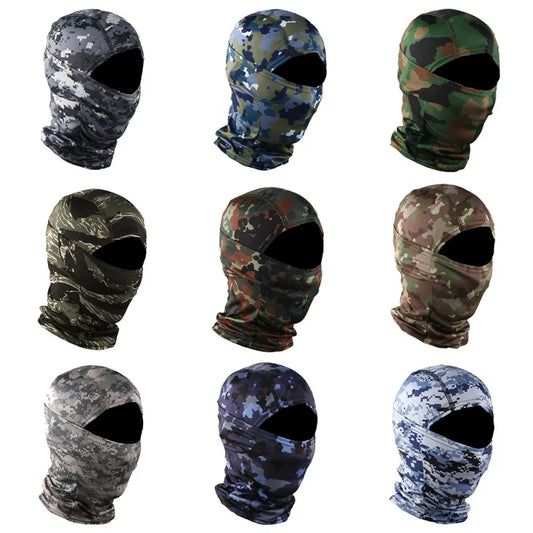 Camouflage Balaclava Full Face Scarf Mask Head Cover