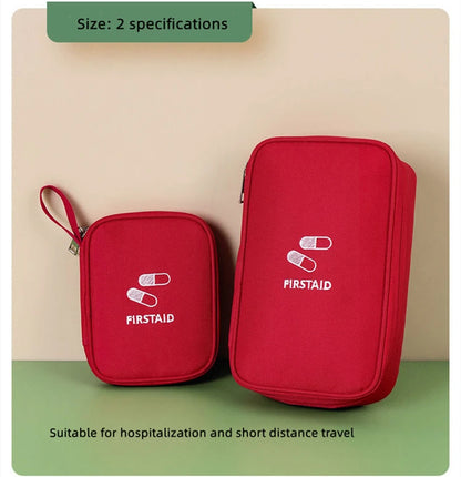 Empty First Aid Kit Pouch for Go Bag