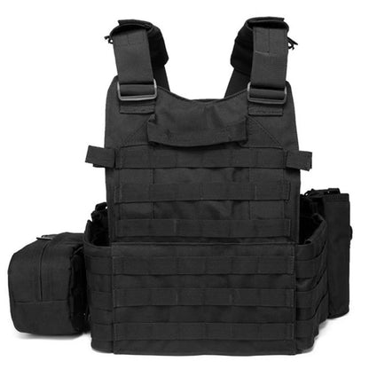 Nylon Tactical Vest  Plate Carrier Vest Combat MOLLE Military Vest Outdoor