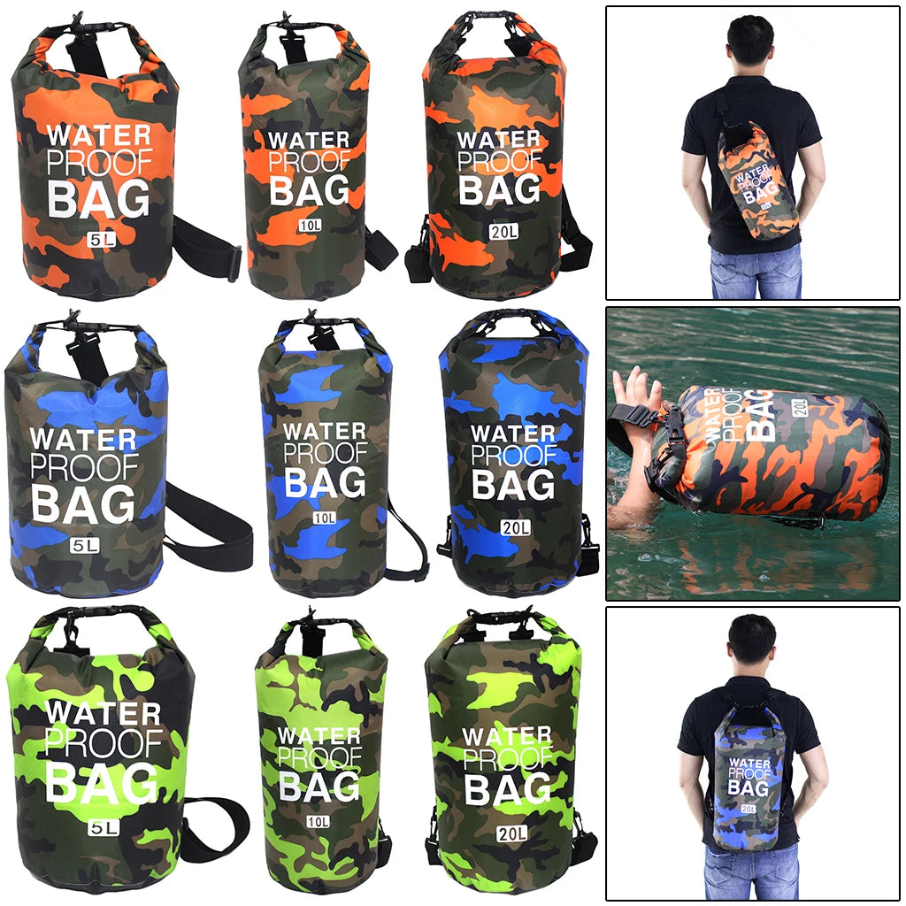 Waterproof Dry Bag 2L 5L 10L 15L 20L or 30L