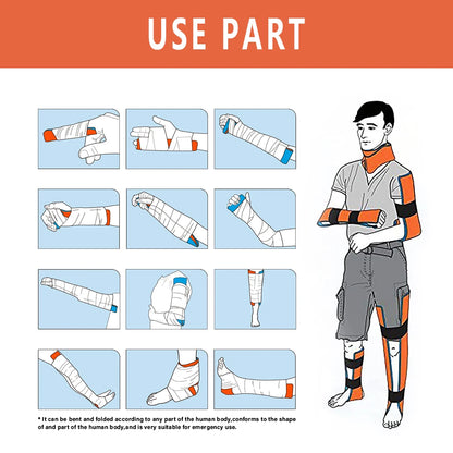 First Aid Aluminum Splint Roll only