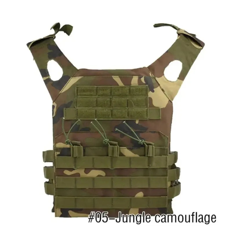 600D Tactical Vest Molle Plate Carrier Magazine Protective Vest