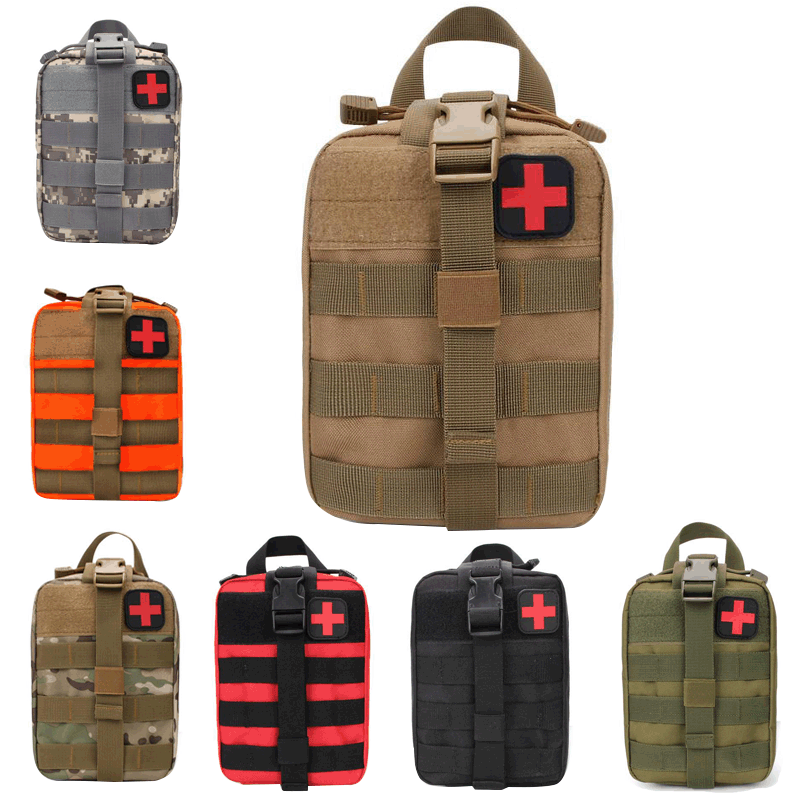 Portable Emergency Medical First Aid Bag Kit For  Survival Go Bag