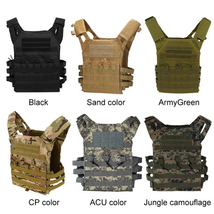 600D Tactical Vest Molle Plate Carrier Magazine Protective Vest