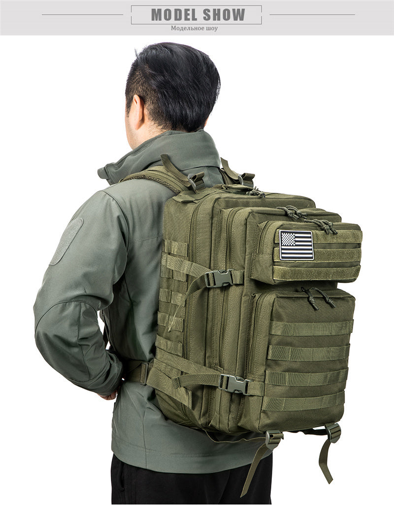 GO BAG 50L Survival Tactical Empty Bugout Bag - Multiple Colors