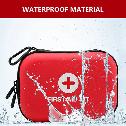 90pcs Waterproof Outdoor First Aid Kit Small Medical Box Emergency Survival Kit Go Bag