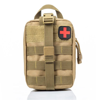 Survival Kit with First Aid Kit Full Set or Empty Molle Bag, you choose