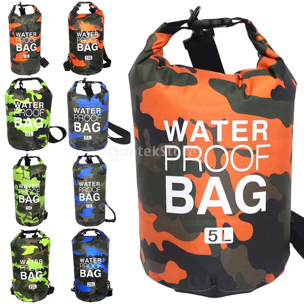 Waterproof Dry Bag 2L 5L 10L 15L 20L or 30L