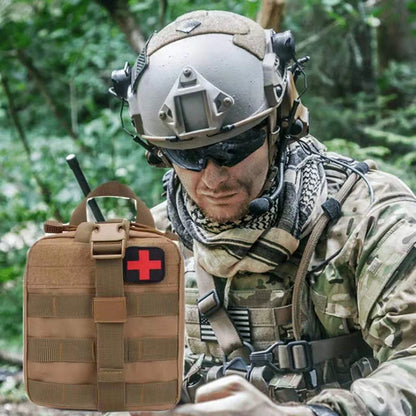 Portable Emergency Medical First Aid Bag Kit For  Survival Go Bag