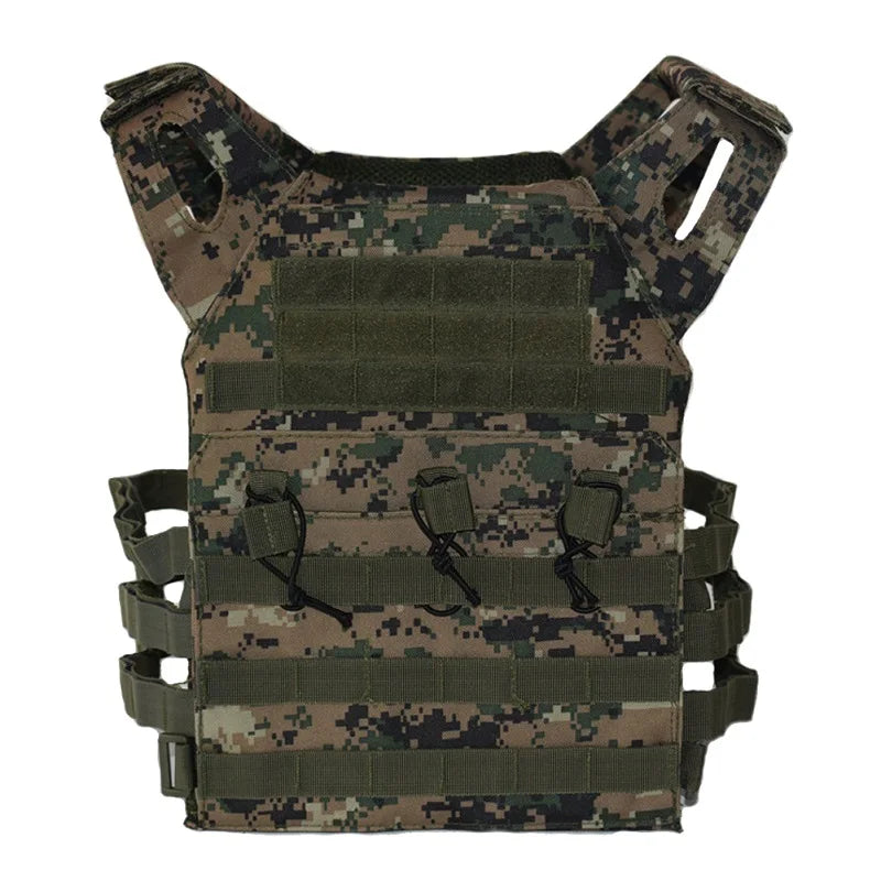 600D Tactical Vest Molle Plate Carrier Magazine Protective Vest