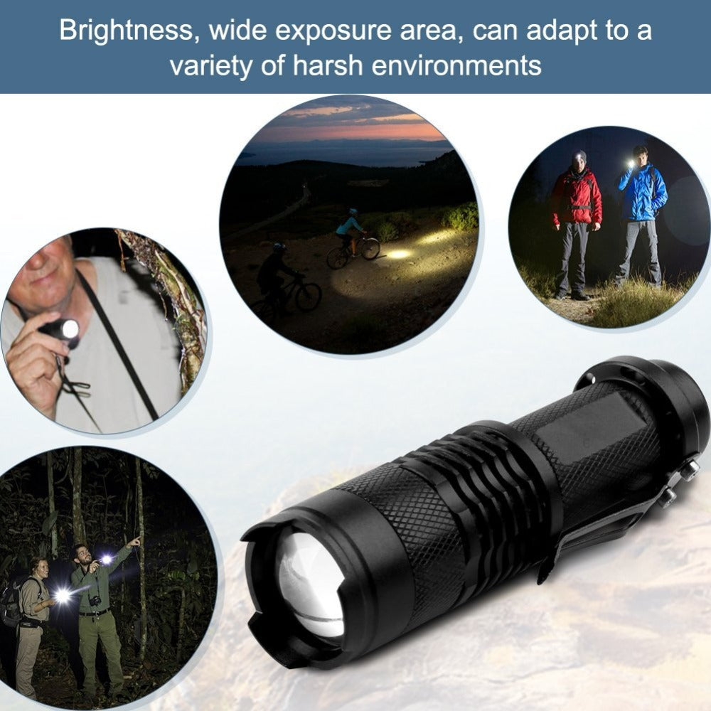 Survival Kit, flashlight, tactical pen, and more