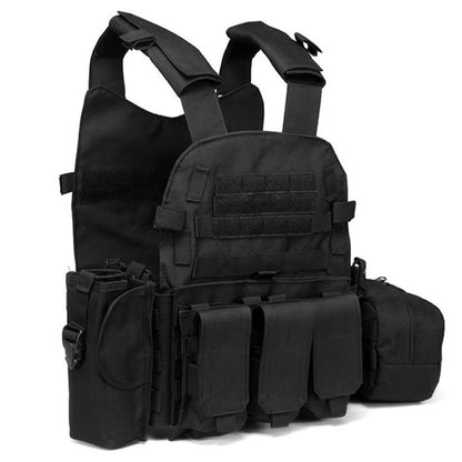 Nylon Tactical Vest  Plate Carrier Vest Combat MOLLE Military Vest Outdoor