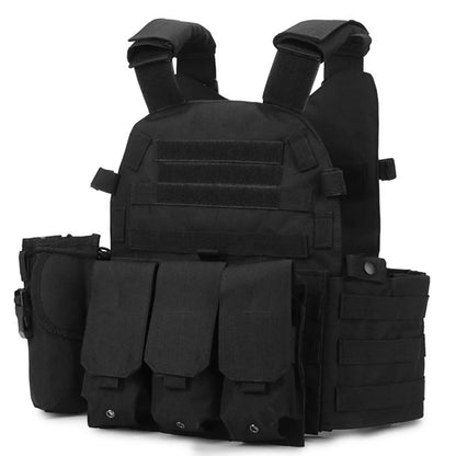 Nylon Tactical Vest  Plate Carrier Vest Combat MOLLE Military Vest Outdoor