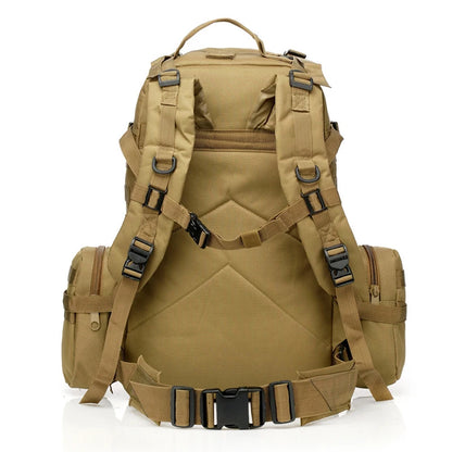 GO BAG 70L Total LARGE Capacity 4 in 1 Survival Tactical Empty Bugout Bag - Multiple Colors