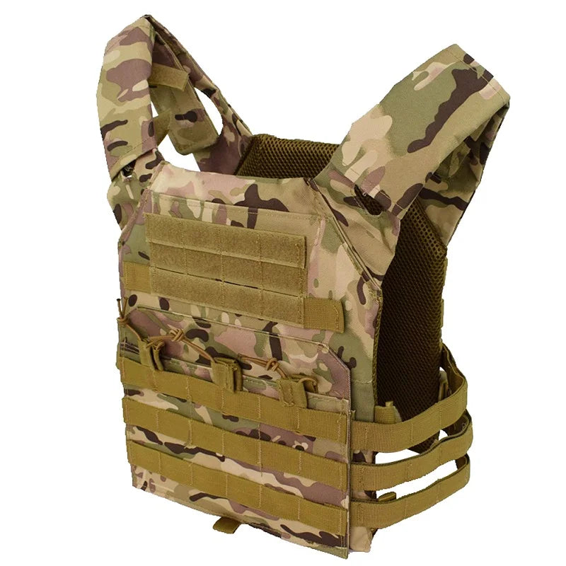 600D Tactical Vest Molle Plate Carrier Magazine Protective Vest